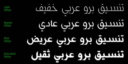 Tanseek Traditional Font Poster 3